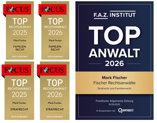 Focus und FAZ Top-Anwalt in 2025 und 2026